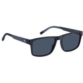 Tommy Hilfiger Men's Navy 2142/S Sporty Rectangle Sunglasses