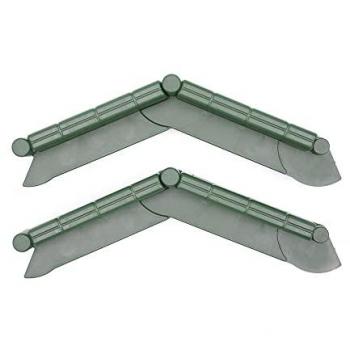 Bordure de Jardin Décorative en Plastique Vert - 10m x 6cm - Résistante aux UV