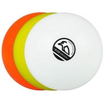 Kookaburra Elite Indoor Hockey Ball - Yellow, high-quality construction, designed for indoor play, optimal bounce and control, durable material, bright yellow color for visibility