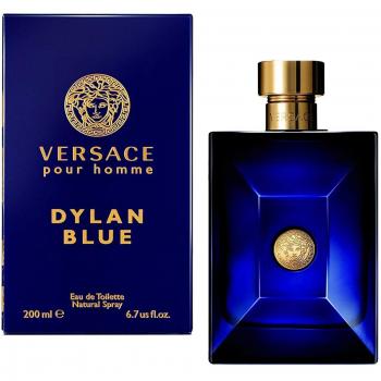 Versace Dylan Blue Pour Homme - Eau de Toilette 200 ml Spray Masculino