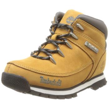 Timberland Euro Sprint Stivaletti da Trekking per Bambini Piccoli in Giallo, Taglia 21