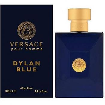 Loção After Shave Versace Dylan Blue 100 ml - Para Homens