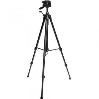 InLine 48017B Stativ für Digitalkameras und Videokameras, Aluminium, schwarz, Höhe max. 1,78m