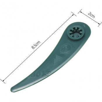 Coupe-herbe à lame en plastique - Accessoires de jardin durables - Lame de tondeuse en plastique 1/10/25/50/100 pièces