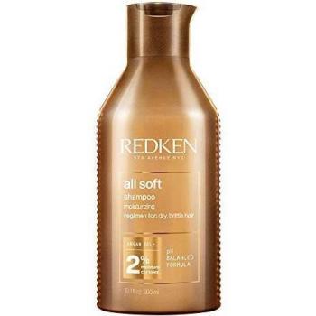 Shampoo Redken All Soft 300ml - Nutritivo para Cabelos Secos e Quebradiços com Argan e Omega-6
