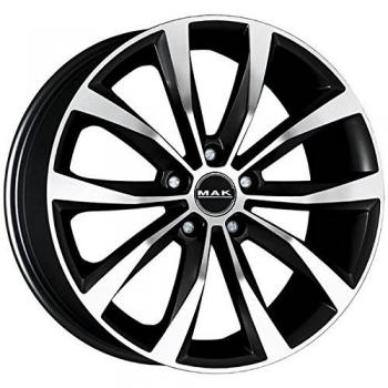 Cerchio in lega Mak Wolf 8x19 5x114,3 ET 40 Black Mirror