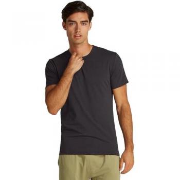 Calvin Klein Classic Crew Neck Short Sleeve T-Shirt 3-Pack in Black, Size M