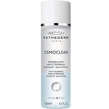Institut Esthederm Osmoclean Desmaquilhante Bifásico Olhos e Lábios 125ml - Desmaquilhante bifásico para olhos e lábios, remove eficazmente a maquiagem à prova d'ág