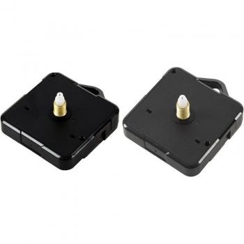 Black Hour Clock Movement Mechanism DIY Tool Kit for Artistic Wall Clocks