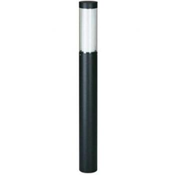 Black Aluminum Bollard Light A-92495, Non-Motion Sensor, E27, IP44, 900x100mm