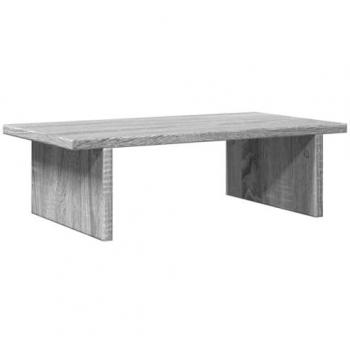 Sonoma Grey Monitor Stand 50x27x15 cm Engineered Wood Riser