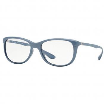 Ray-Ban Unisex RX7024 5251 Grey Plastic Squared Eyeglass Frames