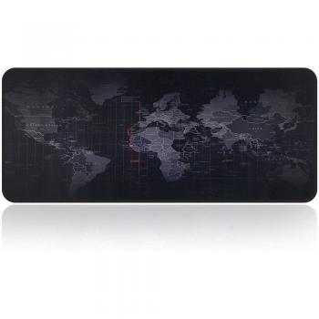 RGB World Map Large Gaming Mouse Pad