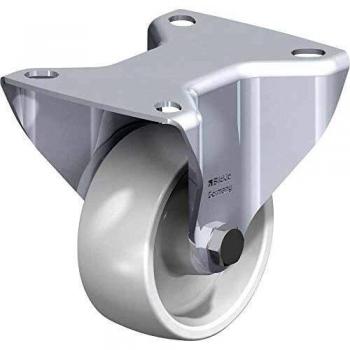 Roulette en acier inoxydable dun diamètre de 75 mm