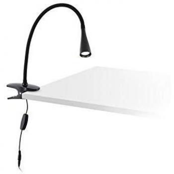 LENA-Lampada a pinza LED- Nero