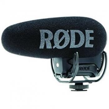 RØDE VideoMic Pro+ Premium On-camera Shotgun Microphone with High-pass Filter, High-frequency Boost, Pad, Safety Channel for Filmmaking, Content Creation and Location Recording