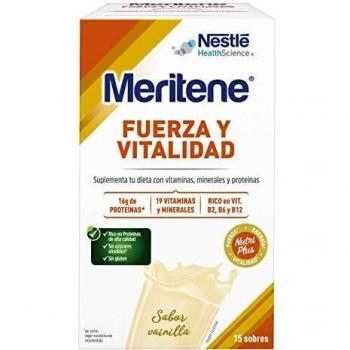 Meritene Batido em Pó Sabor Vainilla - 15 Sobres (30g)