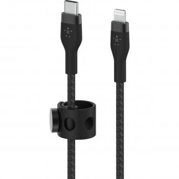 Cavo Lightning Belkin BoostCharge Pro Flex USB-C 1 m, ricarica rapida 20W, nero