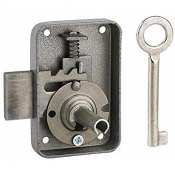 Thirard - Serrure pour meuble 50mm axe 25mm droite