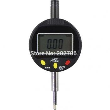 ABS Digital Dial Indicator Gauge High Precision 0-12mm 0.01mm Electronic Display