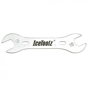 IceToolz Konnyckel 15x16mm - Cykeljusteringsverktyg i Silver
