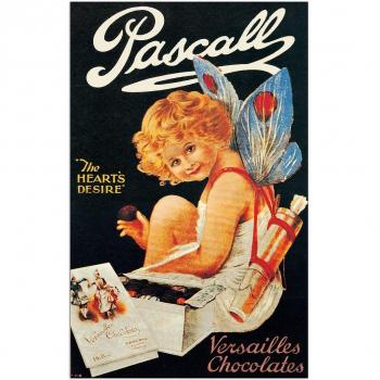 Artopweb Pannelli Decorativi Pascall Versailles Chocolates Quadro, Legno, Multicolore, 43x1.8x68 cm