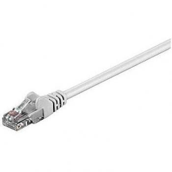 Goobay 3 Meter CAT 5e U/UTP Network Cable - White