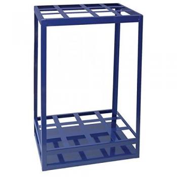 Support de tige filetée LOGS 70 H650xB540xT390mm bleu RAL 5022