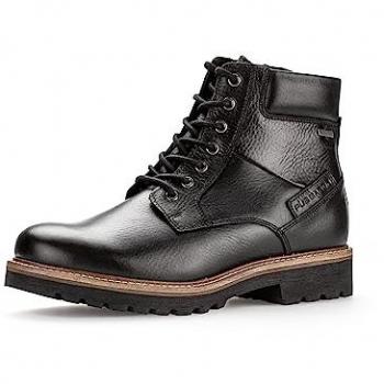 Gabor Herren Stiefelette Schwarz 42 mit Gore TEX, Wollfutter und Wechselfußbett
