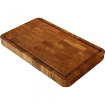 Planche à Découper en Chêne Huilé avec Huile de Lin Offerte - Cut 40 x 25 cm