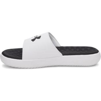 Under Armour Herren Pantoletten Ignite Pro 8 mit festem Band Weiß