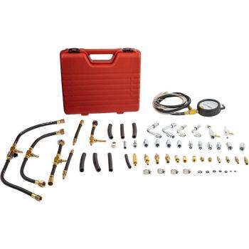 Universal Fuel Injection Pressure Tester Kit with Adapters and Fittings