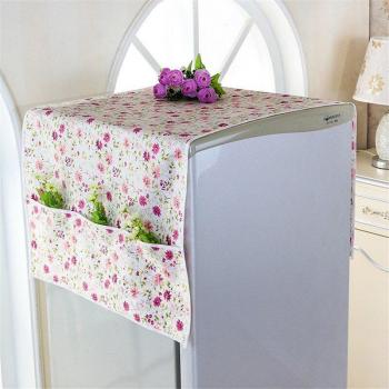 Housse de Frigo Multi-Usage avec Poches de Rangement et Protection Anti-Poussière