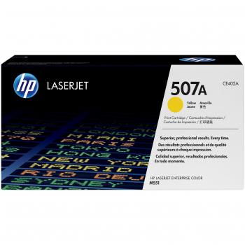 Toner Original HP 507A Amarelo (CE402A) - LaserJet, 6000 páginas