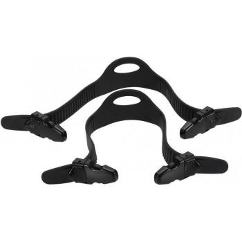 Adjustable Rubber Diving Fins Straps - Swim Accessories (1 Pair)