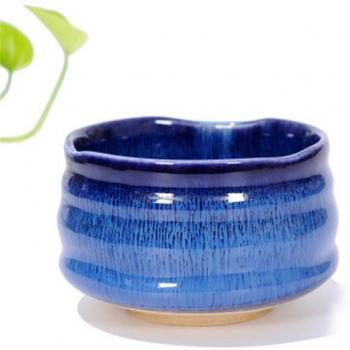 Japanisches Matcha Tee Set aus Keramik mit kreativer Glasur