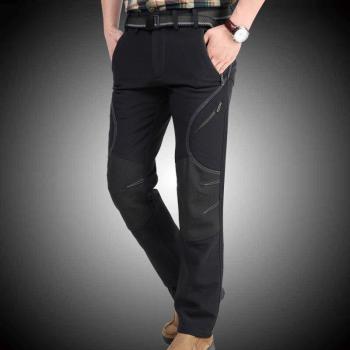 Wind-Resistant Waterproof Cargo Pants for Middle-Aged and Elderly Mountaineers