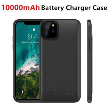 Étui de chargeur externe 10000mAh pour iPhone 11 Pro Max, capacité réelle, Powerbank