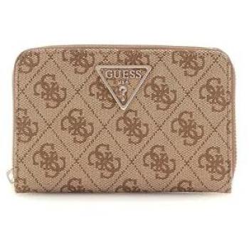 Portafoglio Guess Medio Laurel Beige Donna con Logo