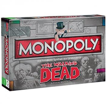 Monopoly The Walking Dead Survival Edition The Walking Dead Fanartikel Alter 13+ Deutsch