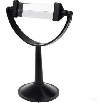Prisme Triangulaire Triple en Verre Optique avec Support pour l'Enseignement du Spectre Lumineux