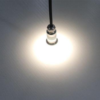 YRANK 1W Waterproof IP67 LED Underground Lights - Warm & Cool White Inground Stair and Landscape Lamps