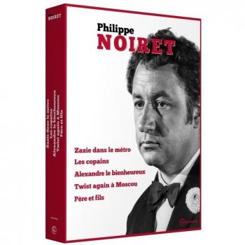 Coffret DVD Philippe Noiret - Zazie dans le métro, Les copains, Alexandre le bienheureux, Twist again à Moscou, Père et fils - Édition spéciale Fnac