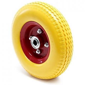 Roue en mousse PU 2.80/2.50-4 en caoutchouc solide anti-crevaison