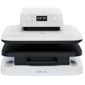 Loklik ImPress 3D Auto Heat Press - Weiß, 38x38 cm