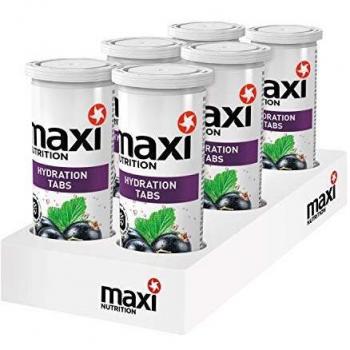 MaxiNutrition Hydration Tabs Black Currant, 240 g, 6er Pack