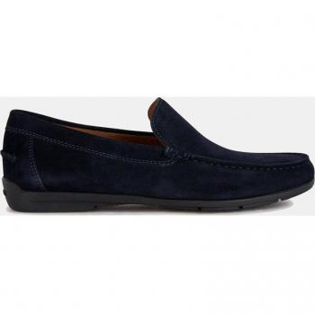 Mocasines Geox Siron de hombre en piel con suela de goma