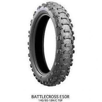 Motodak Pneu BRIDGESTONE BATTLECROSS E50R 120/90-18 M/C 65P TT