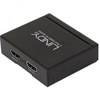 LINDY 2 Port 4K HDMI 1.4 UHD Splitter