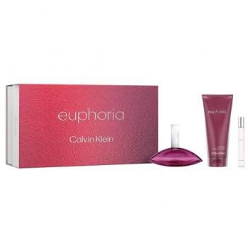 Conjunto Calvin Klein Euphoria Eau de Parfum 100 ml + 10 ml + Loção Corporal 200 ml